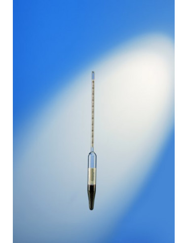 DENSITY HYDROMETER FOR LIGHT AND LOW...