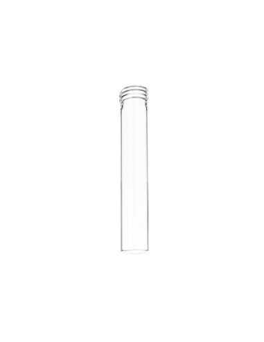 TEST TUBES, FLAT BOTTOM, WITH THREAD