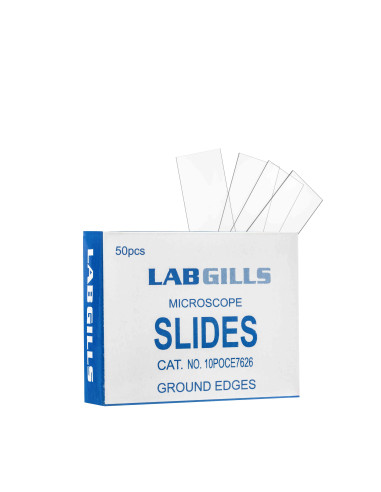 MICROSCOPE SLIDES, GROUND EDGES