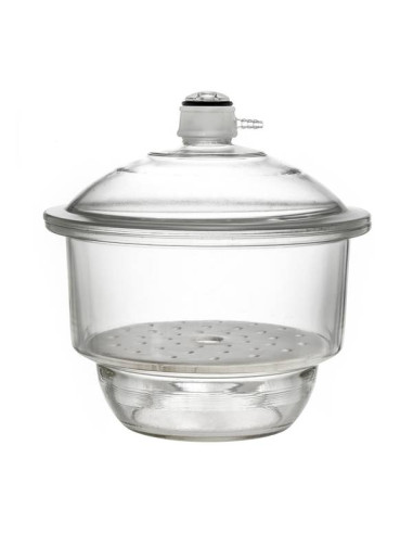 VACUUM TYPE DESICCATOR WITH LID AND...