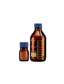 AMBER LABORATORY BOTTLES
